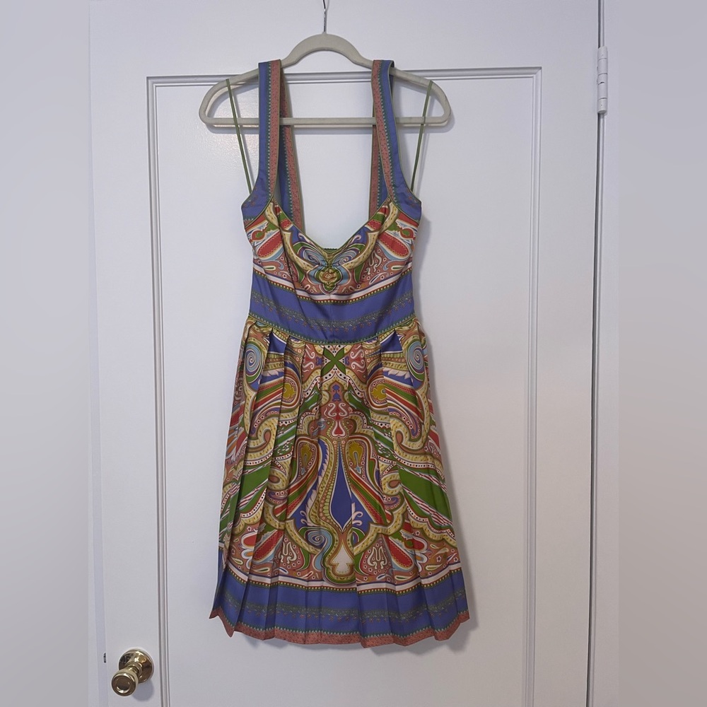 Nicole Miller Silk Halter Dress